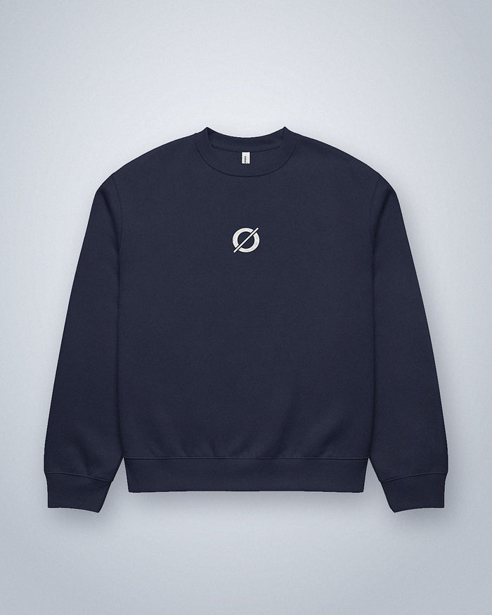 Ø Crewneck · Navy