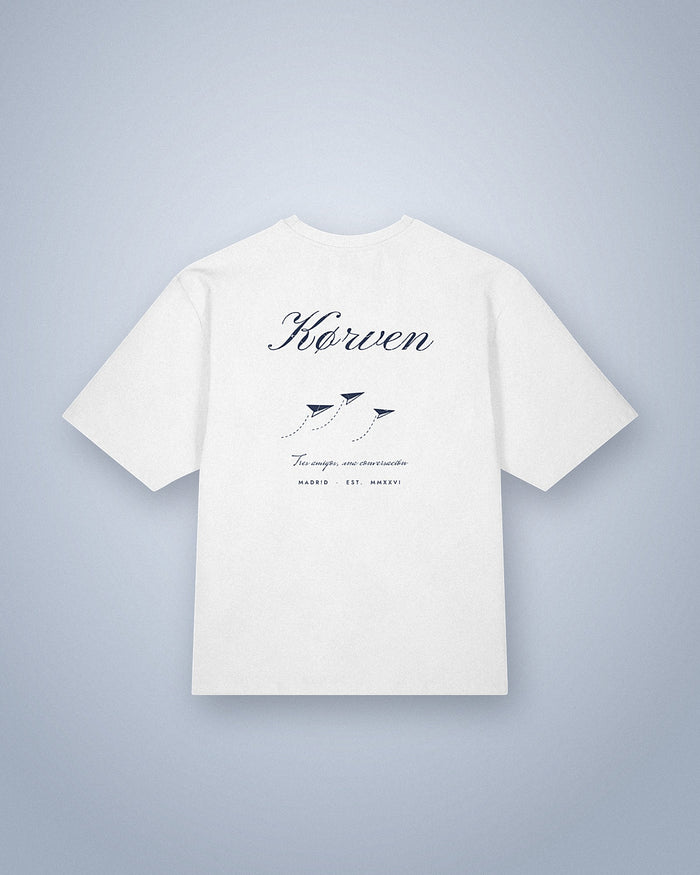 Signature Tee · Washed Denim