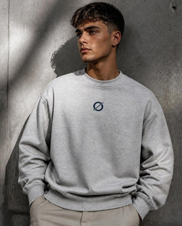 Ø Crewneck · Heather Grey