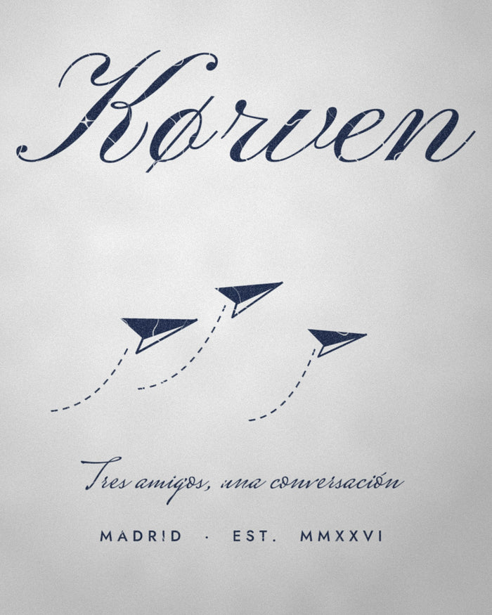 Kørven Tee · Navy