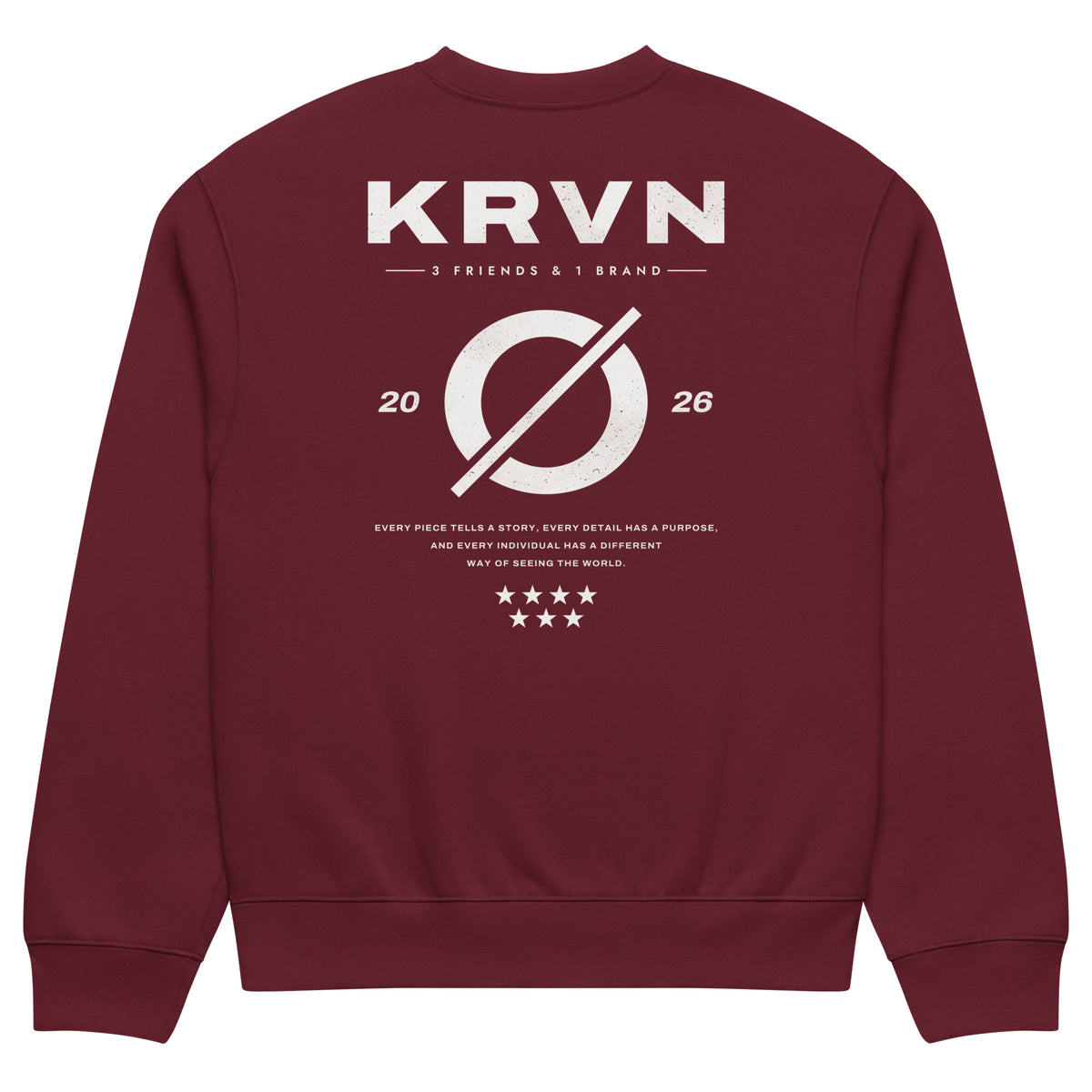 Oversized heavyweight sweatshirt